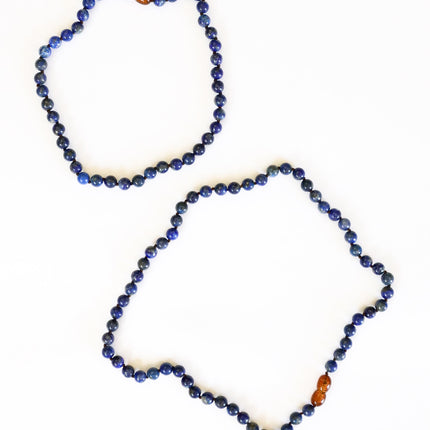 Pure Gemstone + Lapis || Necklace