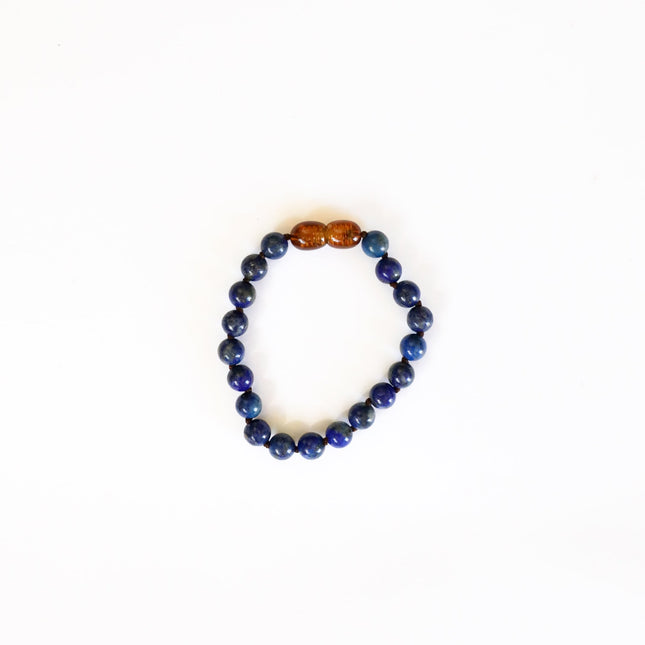 Pure Gemstone + Lapis || Anklet or Bracelet