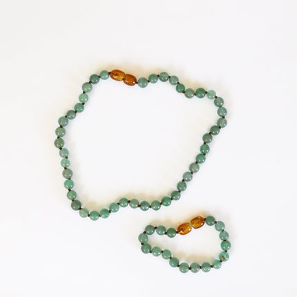 Pure Gemstone + Aventurine || Anklet or Bracelet