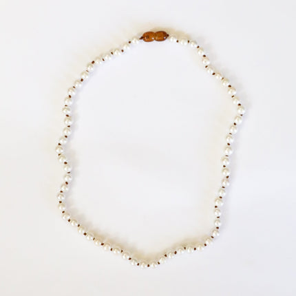 Pure Gemstone + Pearl || Necklace