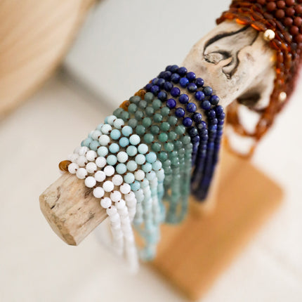 Pure Gemstone + Amazonite || Anklet or Bracelet