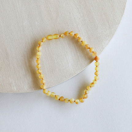 Raw Honey Baltic Amber || Necklace