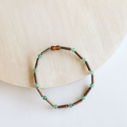 Hazelwood + Aventurine Necklace
