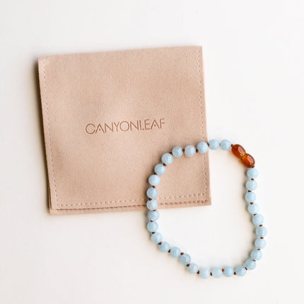 Pure Gemstone + Aquamarine || Necklace