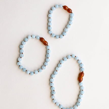 Pure Gemstone + Aquamarine || Necklace