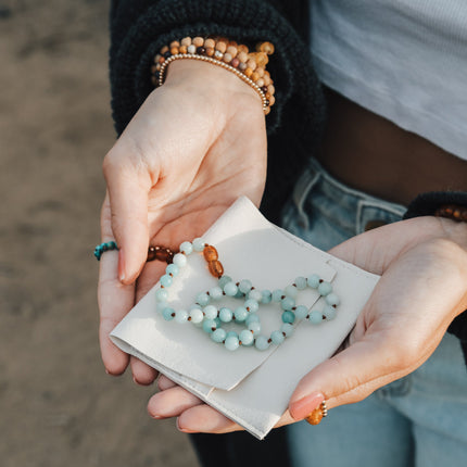 Pure Gemstone + Amazonite || Necklace