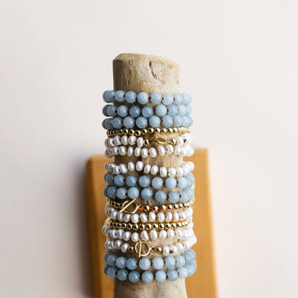 Pure Gemstone + Aquamarine || Necklace