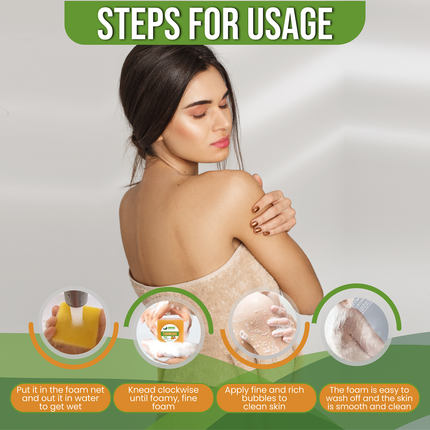 AMVital Turmeric Soap Bar for Face & Body - Dashing Nova