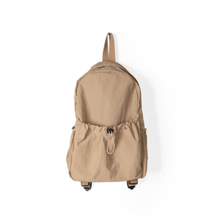 Waterproof drawstring backpack female, versatile and lightweight travel large capacity student book bag, backpack purse nylon lightweight