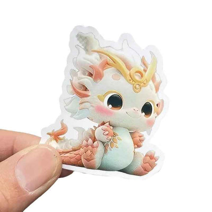 Fantasy Dragon Sticker Pack – 60 Waterproof Mythical Designs