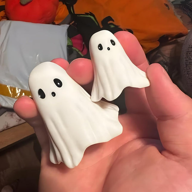 Halloween Ghost Figurine - Spooky Resin Ghost Statue, Cute Ghost Decor for Halloween Decorations, Porch and Indoor Spooky Home Decor (Ghost (1 Figurine)) - Dashing Nova