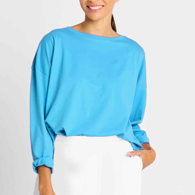 Pima Cotton Mini Luxury Boxy T-Shirt - Capri