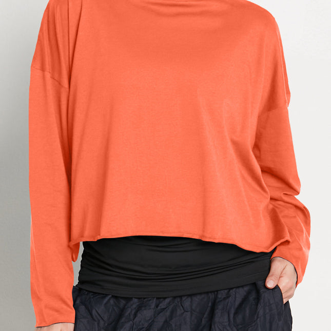 Pima Cotton Mini Luxury Boxy T-Shirt - Grenadine