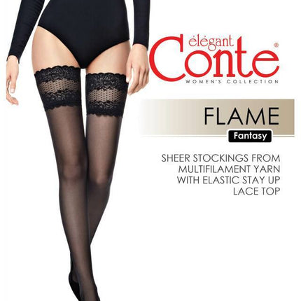 Conte Flame 20 Den - Fantasy Thin Stockings For Women (15С-72СП)