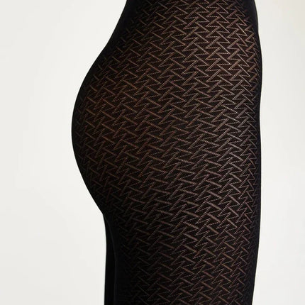 Conte Graphic 50 Den - Fantasy Women's Tights with geometric pattern (22S-135SP)