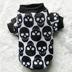Black ghost head sweater / XXS