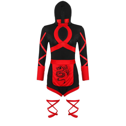 Halloween Female Samurai COS Uniform