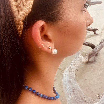 Pure Gemstone + Lapis || Necklace