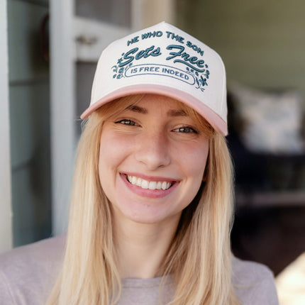 Hat: He who the son sets free