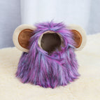 Purple lion hat / S