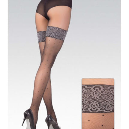 Conte Passage 20 Den - Fantasy Polka Dots Stockings Imitation Women's Tights (17С-81СП)