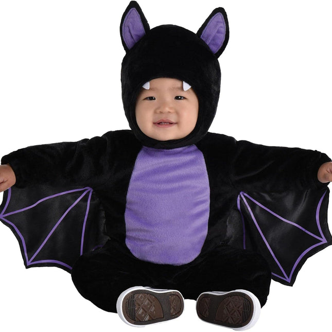 Party City Classic Bat Halloween Costume for Infants 6-12M - Dashing Nova