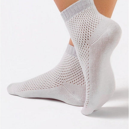 Conte Ajour #15S-81SP(077) - 1 pair Openwork 73% Cotton Women's Socks