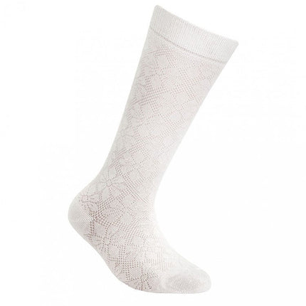 Conte-Kids Tip-Top #7С-21СП(002) - Classic Cotton Knee-Highs Socks For Girls