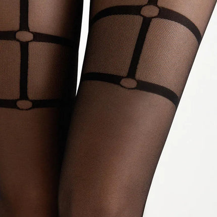 Conte Instinct 30 Den - Fantasy Women's Tights “imitation stockings with garters” (24S-79SP)