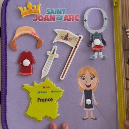 My Pray & Play Busy Book - God's Princesses