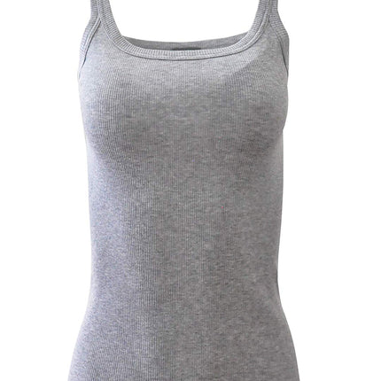 BASIC COTTON Free Spirit Premium Quality 100% Cotton Women's Tank Top. Proudly Made in Italy (616)