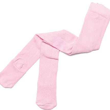 #7С-80СП(266) - Miss Conte-Kids Openwork Cotton Tights For Girls 0/12m.-12/24m.