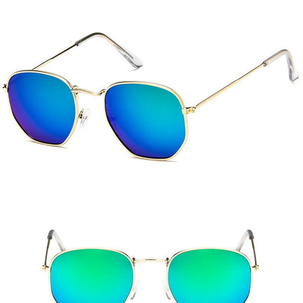 women's Hexagonal Sunglasses