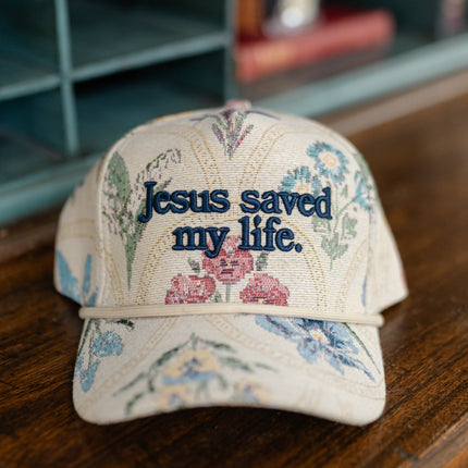 Hat: Jesus saved my life