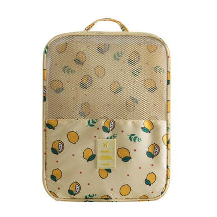Large capacity can hold three pairs of shoes convenient Oxford cloth storage bag, waterproof shoe bag, suitcase trolley shoe bag