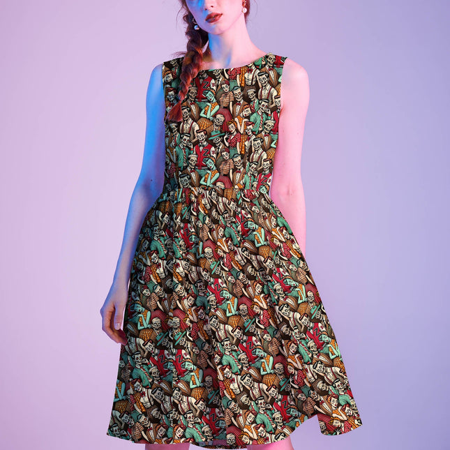 Zombies Vintage Dress