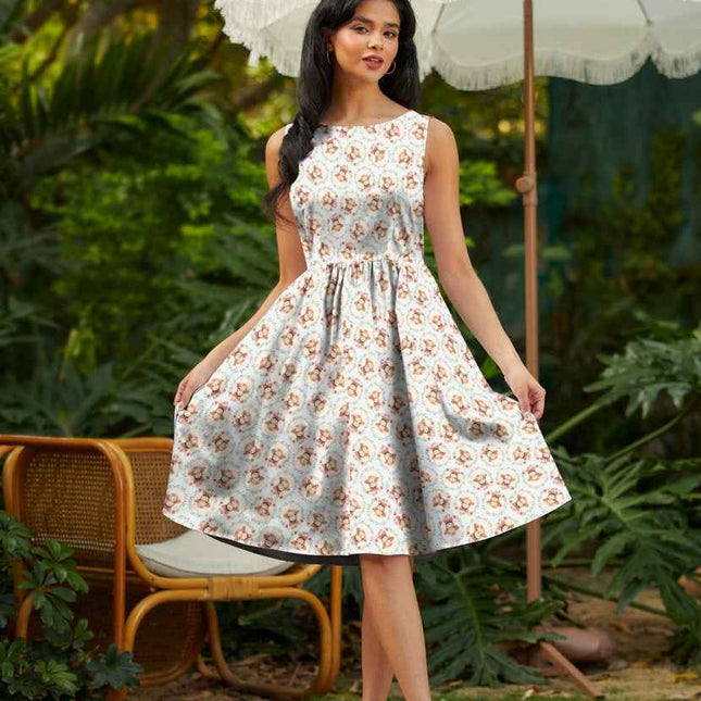 Till the Cows Come Home Vintage Dress
