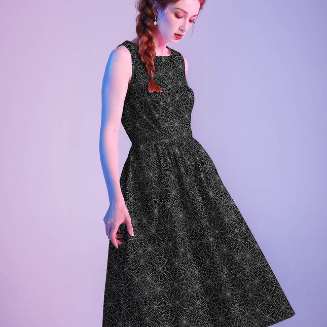 Spiderweb Midi Dress