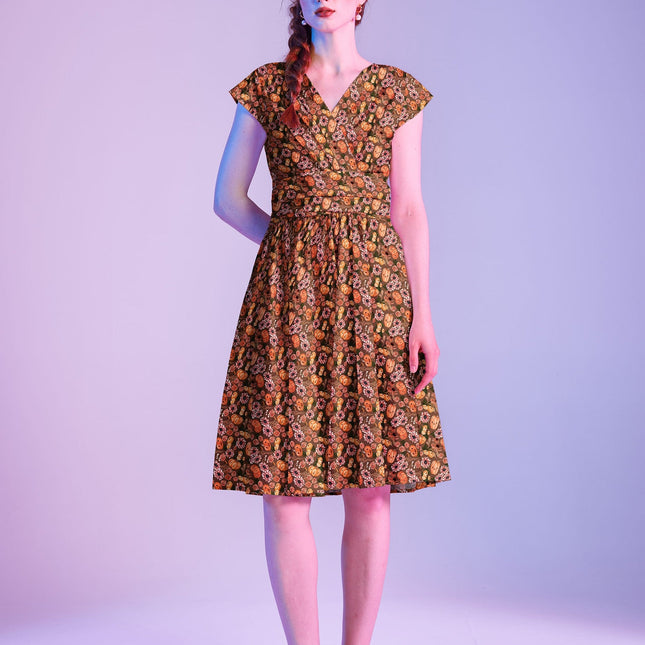 Pumpkins & Flowers Greta Dress