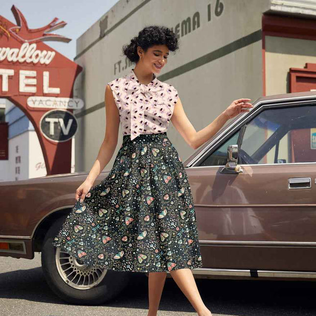 Midnight Doris Skirt