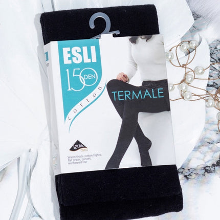 Conte/Esli Termale 150 Den - 74% Cotton Warm Opaque Women's Tights (15С-48СПЕ/Т)
