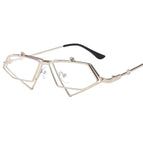 Silver frame plain
