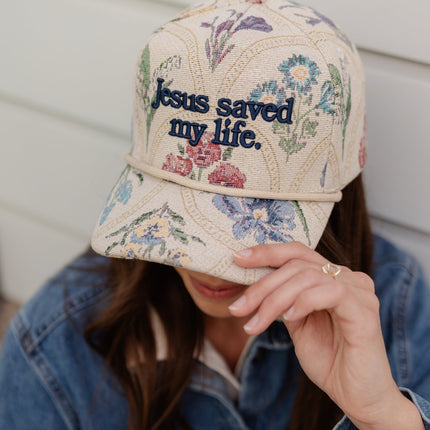 Hat: Jesus saved my life