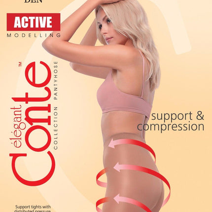 Conte Active 40 Den - Modelling Control Top Women's Tights (8С-61СП)