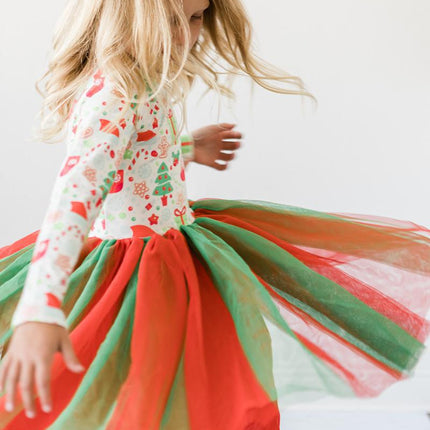All I Want for Christmas L/S Tutu Dress