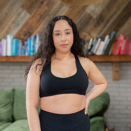 BRUSHED commit sports bra