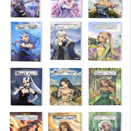 12 Zodiac Manhua/Anime Lashes bundle