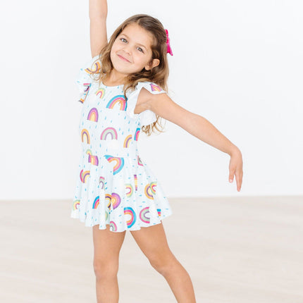 April Showers S/S Twirl Leotard