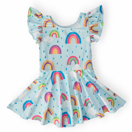 April Showers S/S Twirl Leotard