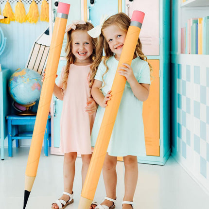 Peach T-Shirt Dress